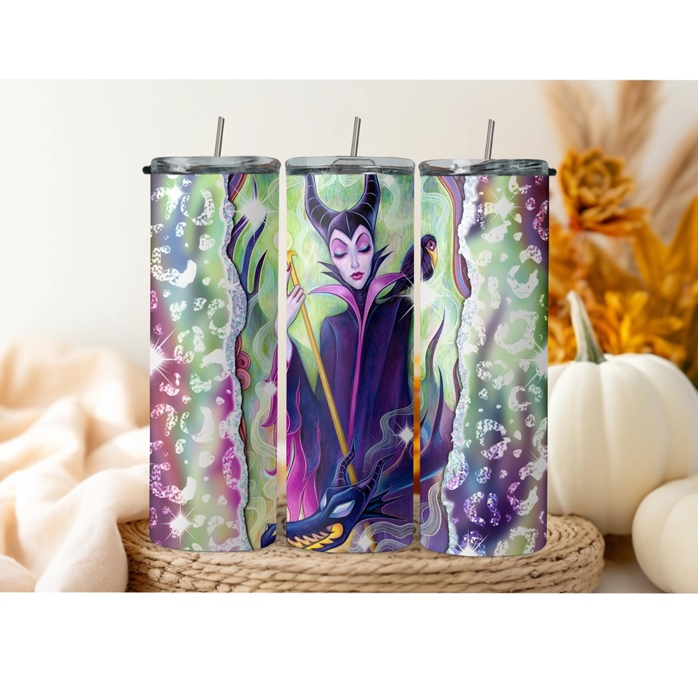 20oz  maleficent custom tumblers